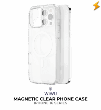 WIWU Magnetic Clear Phone Case for IP16 series