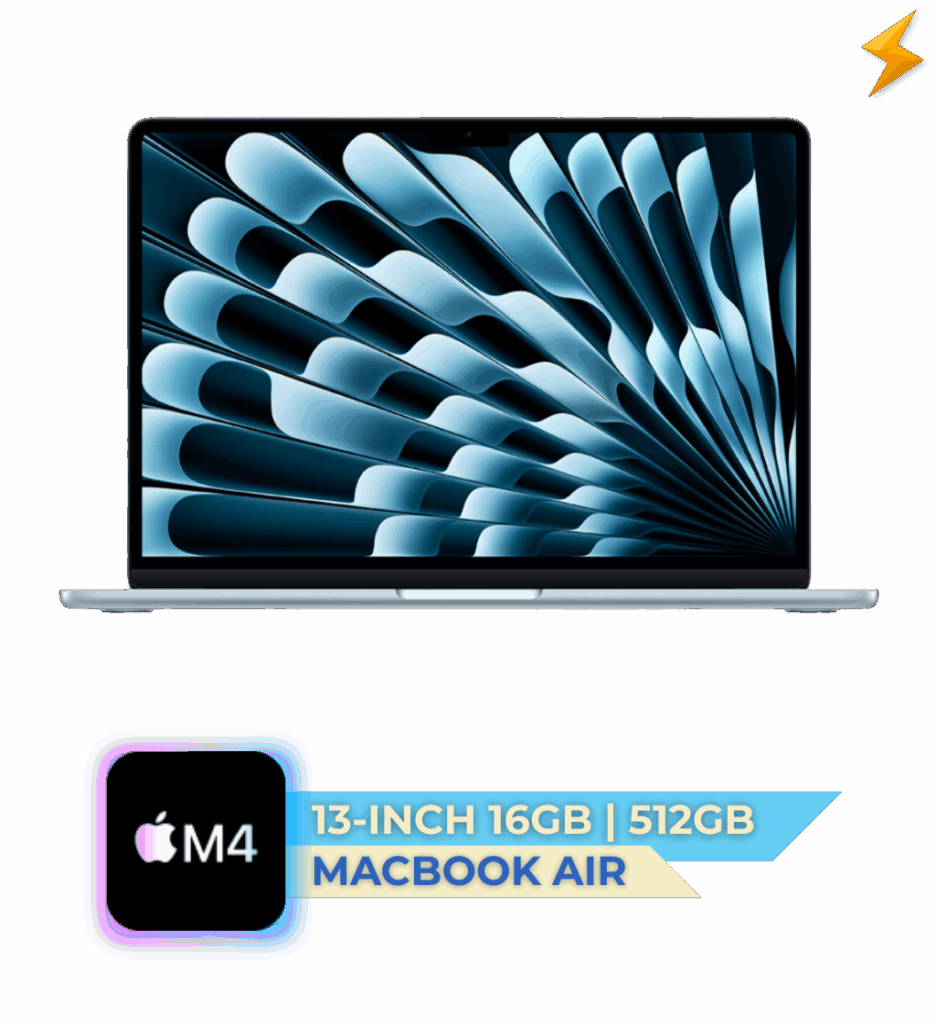 13-inch MacBook Air M4 Chip 16GB 512GB - TheSparkTech