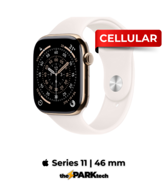 Apple Watch Series 11 GPS + Cellular 46mm Titanium Case with Sport Band