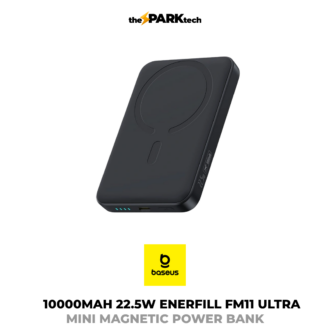 Baseus 10000mAh 22.5W EnerFill FM11 Ultra-Mini Magnetic Power Bank – Space Grey