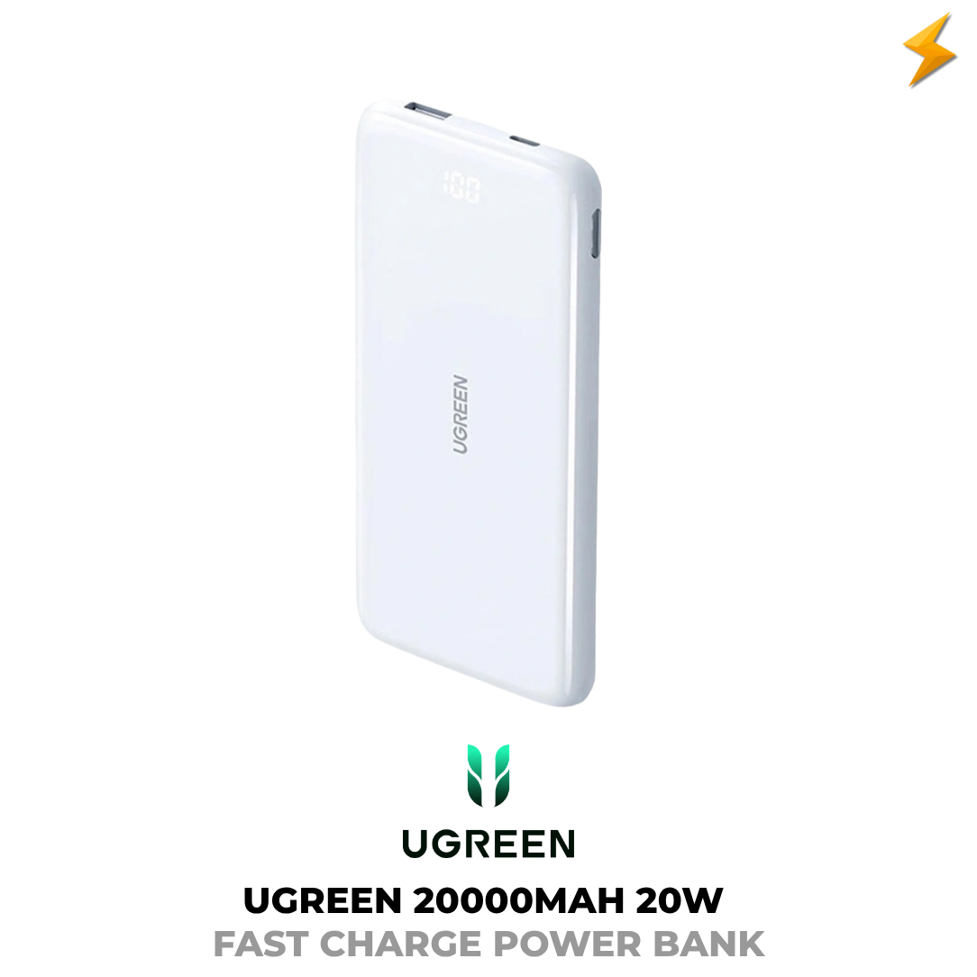 UGREEN 20000mAh 20W Fast Charge Power Bank