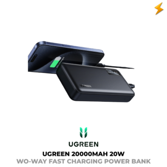 UGREEN 20000mAh 20W Two-way Fast Charging Power Bank